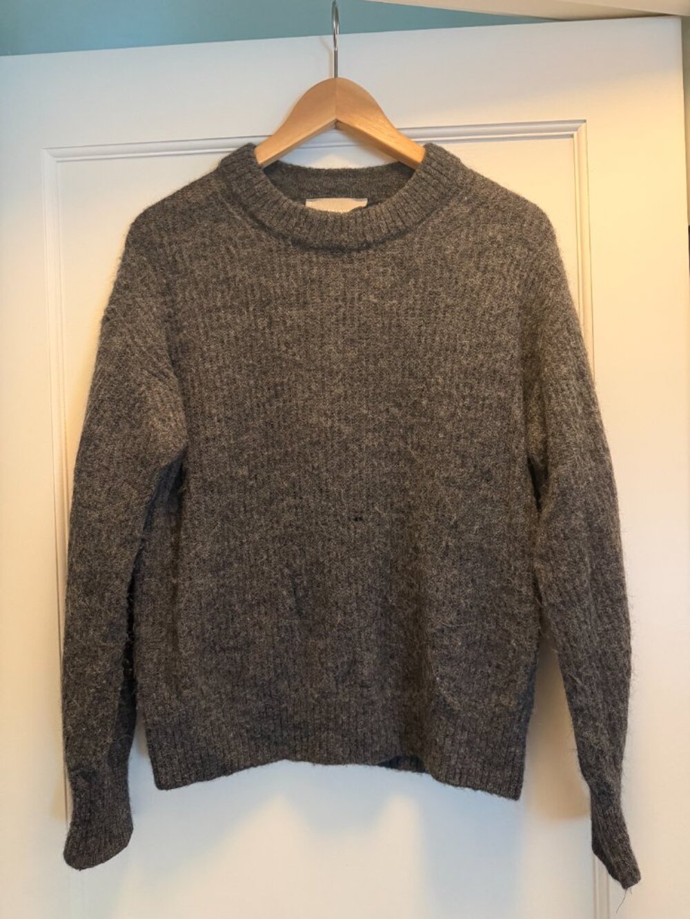 Everlane Alpaca Cocoon Crew Sweater